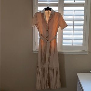 Shein Khaki Button dress.